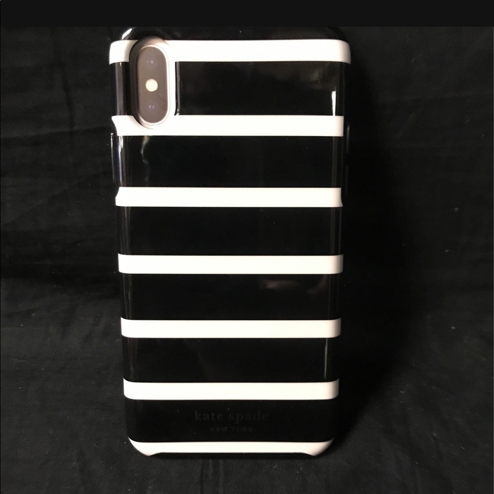 Kate Spade New York Ring & Stripe Resin iPhone Xs/ - Picture 3 of 5